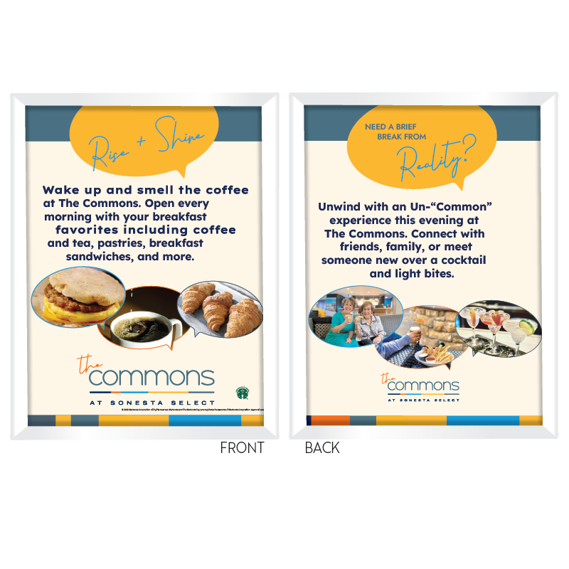 The Commons - Elevator Sign Package