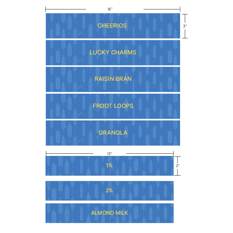 Adhesive Wraps - Set of 8