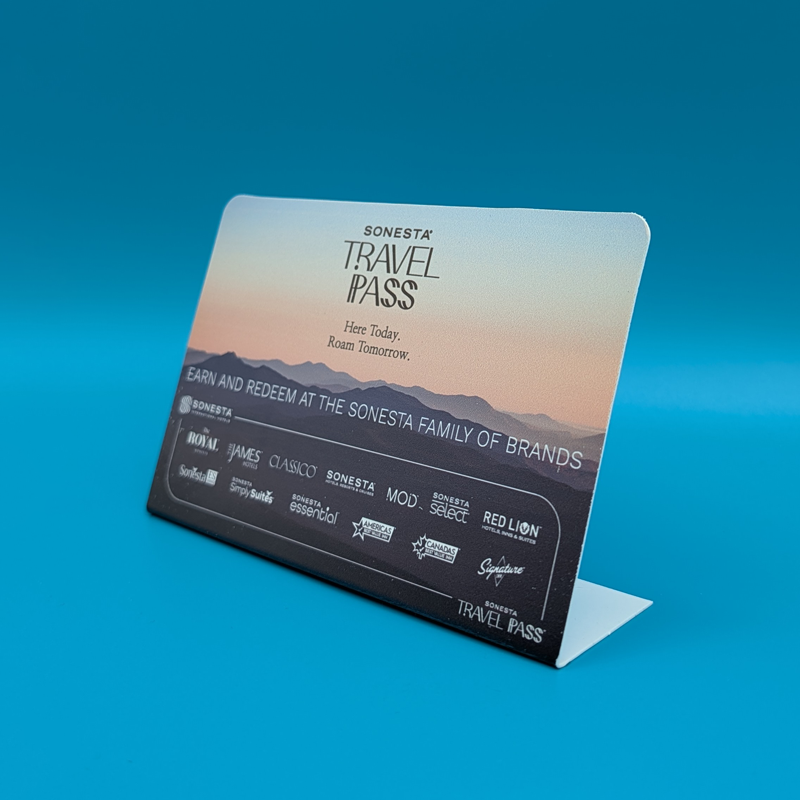 Travel Pass Small Easel - Dark (12 Pack)