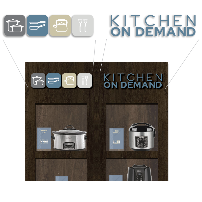 Kitchen On Demand - Dimensional Wall Sign